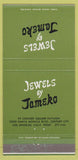 Matchbook Cover - Jewels by Jameko Los Angeles CA Jade Pearls 30 Strike