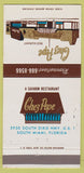 Matchbook Cover - Chez Pepe Restaurant South Miami FL WEAR 30 Strike