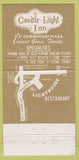 Matchbook Cover - Chez Pepe Restaurant South Miami FL WEAR 30 Strike