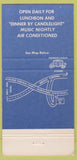 Matchbook Cover - J&L Viennese Coach Syosset LI NY 30 Strike