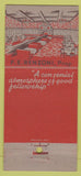Matchbook Cover - Brass Rail Restaurant New London CT 30 Stick