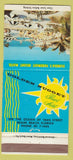 Matchbook Cover - Golden Nugget Resort Motel Miami Beach FL 30 Strike