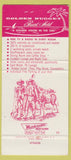 Matchbook Cover - Golden Nugget Resort Motel Miami Beach FL 30 Strike