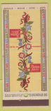 Matchbook Cover - Puritan Fabrics FA Foster NYC girlie 30 Stick