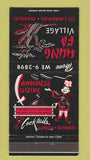 Matchbook Cover - Hung Fa Village Chicago IL 30 Strike
