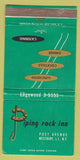 Matchbook Cover - Piping Rock Inn Westbury LI NY 30 Strike