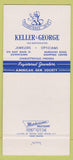 Matchbook Cover - Monticello Thomas Jefferson Jewelery Store 30 Strike