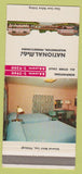 Matchbook Cover - National Motel Washington PA 30 Strike
