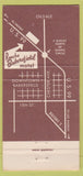 Matchbook Cover - Rancho Bakersfield Motel CA 30 Strike