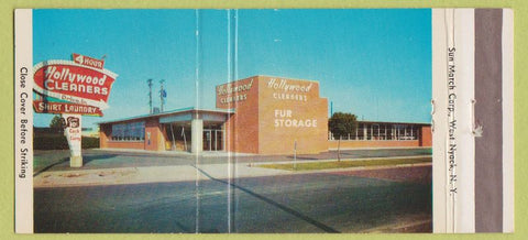 Matchbook Cover - Hollywood Cleaners Cleveland OH 30 Strike