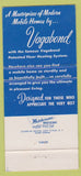 Matchbook Cover - Vagabond Trailer Homes girlie 30 Strike