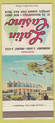 Matchbook Cover - Latin Casino Merchantville NJ 30 Strike