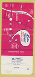 Matchbook Cover - Latin Casino Merchantville NJ 30 Strike