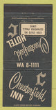 Matchbook Cover - Chesterfield Inn Cuyahoga Falls OH 30 Strike