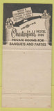 Matchbook Cover - Chesterfield Inn Cuyahoga Falls OH 30 Strike
