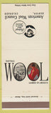 Matchbook Cover - American Wool Council Denver Colorado girlie 30 Strike