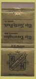 Matchbook Cover - Leamington Hotel Minneapolis North Park Chicago IL 30 Strike