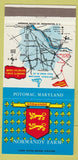 Matchbook Cover - Normandy Farm Potomac MD girlie back 30 Strike