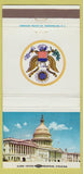 Matchbook Cover - William Minshall Congressman Ohio 30 Strike