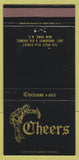 Matchbook Cover - Cheers New York City 30 Strike