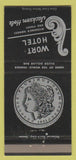 Matchbook Cover - Wort Hotel Jackson Hole WY 30 Stick