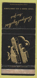 Matchbook Cover - Bartbizon Plaza Hotel New York City WEAR 30 Strike