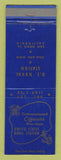 Matchbook Cover - United States Naval Station San Diego CA