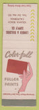 Matchbook Cover - Fuller Paints Lumber Solana Beach CA low phone #