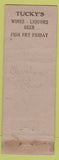 Matchbook Cover - Tucky's Grill DQ Cleveland OH