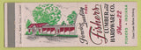 Matchbook Cover - Fishers Lumber Hardware Fishers IN low phone #