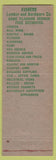 Matchbook Cover - Fishers Lumber Hardware Fishers IN low phone #