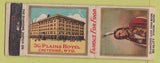 Matchbook Cover - Plains Hotel Cheyenne WY DQ