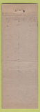 Matchbook Cover - Pure Food Thompson's Restaurants DQ