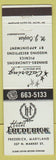 Matchbook Cover - Hotel Frederick MD