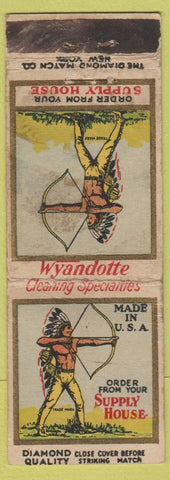 Matchbook Cover - Wyandotte Cleaning Supplies DQ