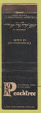 Matchbook Cover - Peachtree New  York City