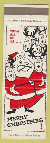 Matchbook Cover - Greene Luggage Company New York City Christmas
