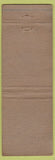 Matchbook Cover - Yellow Cab Taxi Lincoln NE