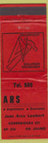 Matchbook Cover - Arts Drafting Design low phone # Juarez Mexico
