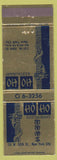 Matchbook Cover - Ho Ho Chinese Restaurant New York City