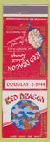 Matchbook Cover - Red Dragon Cocktail Lounge Chinese San Francisco CA