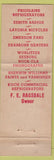 Matchbook Cover - Dixie Specialty Appliance Camden AR low phone WEAR