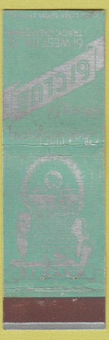 Matchbook Cover - 61 Club Tracy CA low phone CROWN