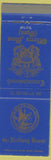 Matchbook Cover - Commissioned Offic ers' Mess Halway House