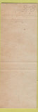 Matchbook Cover - Monticello Hotel Alexandria Bay NY? WEAR