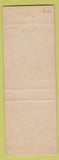 Matchbook Cover - Central State Bank State Center IA low phone #