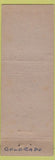 Matchbook Cover - Blue Parrot Patio Oak Park IL Chicago Denver Colorado DQ