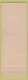 Matchbook Cover - Bud's Tavern Bement IL low phone pinup