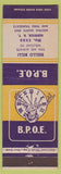 Matchbook Cover - Elks Club Norwich NY