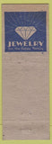 Matchbook Cover - Lambdin's Jewelry Longview WA? Low phone WORN